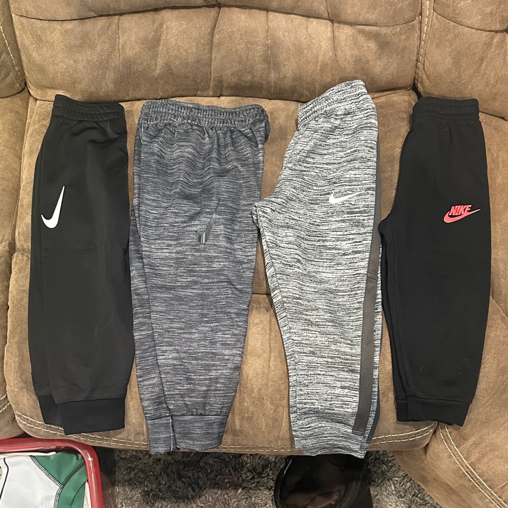 Nike Kids Sweatpants Set - Black, Gray, Heather, Pink